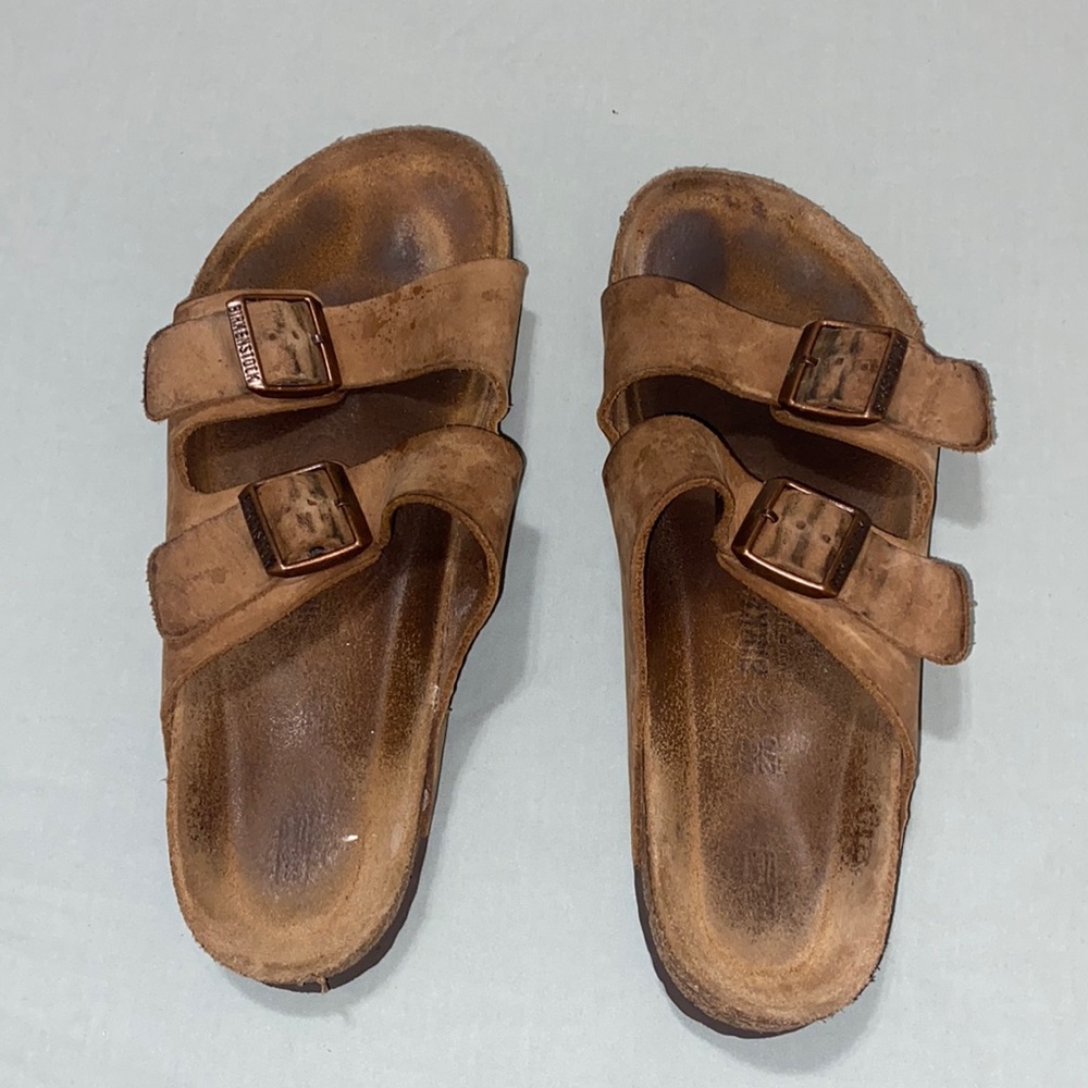 BIRKENSTOCK Arizona Sandals Brown
Leather EU 42 Men's Size 9